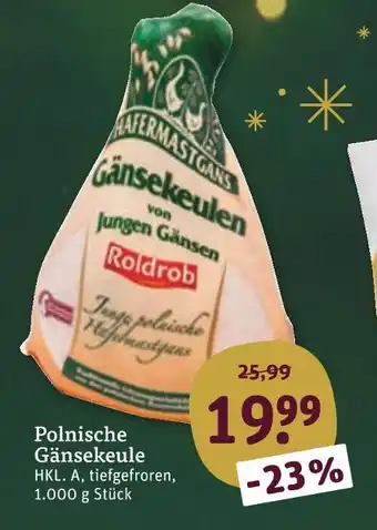 Roldrob polnische gänsekeule