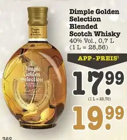 E-Center Dimple golden selection blended scotch whisky Angebot