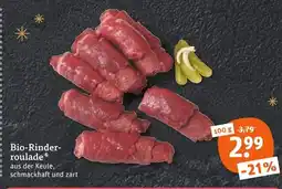 tegut Bio-rinderroulade Angebot