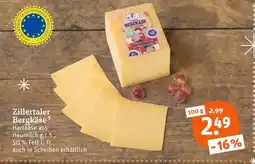 tegut Zillertaler bergkäse Angebot