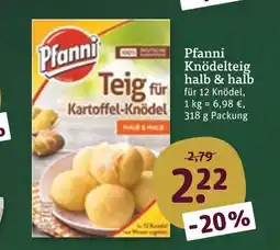 tegut Pfanni knödelteig halb & halb Angebot