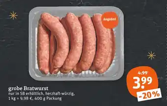 tegut Grobe bratwurst Angebot
