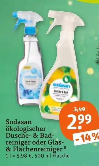 tegut Sodasan dusche- & badreiniger Angebot