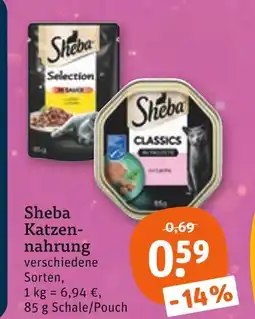 tegut Sheba selection in sauce Angebot