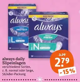 tegut Always daily protect Angebot