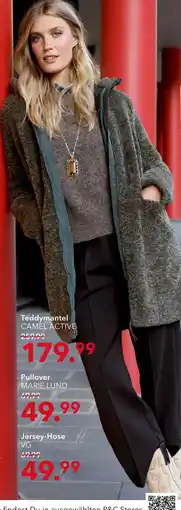 Peek & Cloppenburg Hamburg Camel active teddymantel Angebot