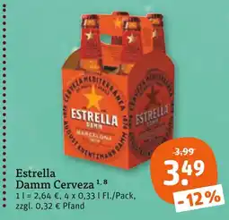tegut Estrella damm cerveza Angebot