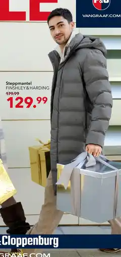 Peek & Cloppenburg Hamburg Finshley & harding steppmantel Angebot