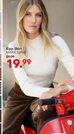 Peek & Cloppenburg Hamburg Marie lund ripp-shirt Angebot