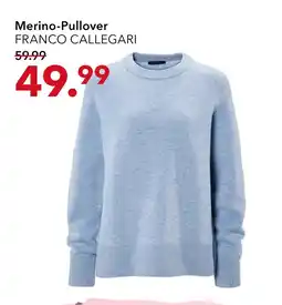 Peek & Cloppenburg Hamburg Franco callegari merino-pullover Angebot