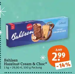 tegut Bahlsen hazelnut cream & choc Angebot