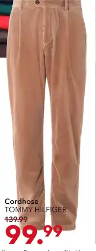 Peek & Cloppenburg Hamburg Tommy hilfiger cordhose Angebot