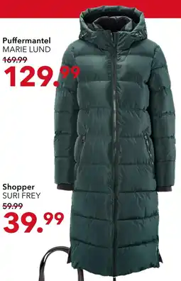 Peek & Cloppenburg Hamburg Marie lund puffermantel Angebot
