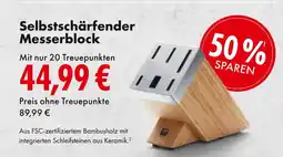 Edeka Selbstschärfender messerblock Angebot