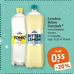 tegut London tonic water Angebot