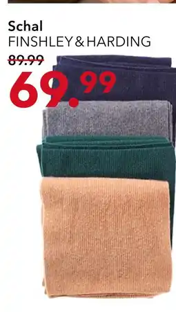 Peek & Cloppenburg Hamburg Finshley & harding schal Angebot