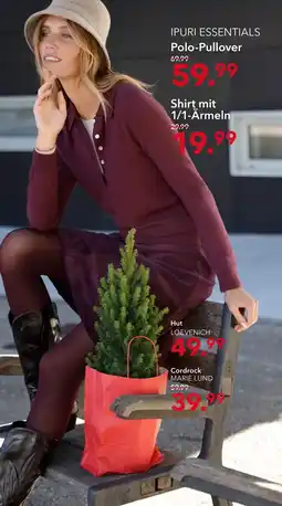 Peek & Cloppenburg Hamburg Ipuri essentials polo-pullover Angebot