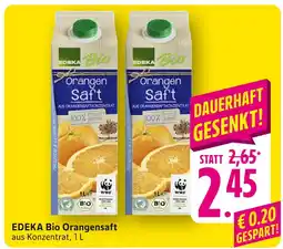 Edeka Edeka bio orangensaft Angebot