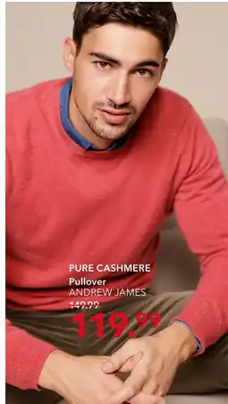 Peek & Cloppenburg Hamburg Andrew james pure cashmere pullover Angebot