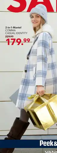 Peek & Cloppenburg Hamburg Comma 2-in-1-mantel Angebot