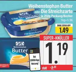 Edeka Weihenstephan butter Angebot