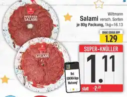 Edeka Wiltmann pfeffer salami Angebot