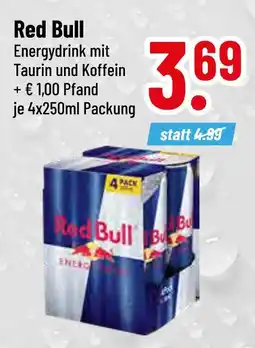trinkgut Red bull energydrink mit taurin und koffein Angebot