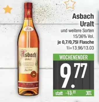 Edeka Asbach uralt Angebot