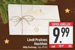 Edeka Lindt pralinés hochfein Angebot