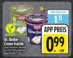 Edeka Dr. oetker crème fraîche Angebot