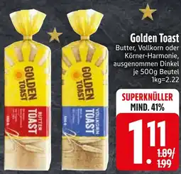 Edeka Golden toast butter Angebot