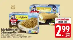 Edeka Iglo goldknusper-filet Angebot