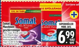 Edeka Somat maschinengeschirrreiniger tabs Angebot