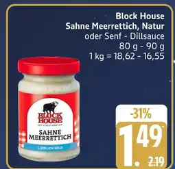 Marktkauf Block house sahne meerrettich, natur Angebot