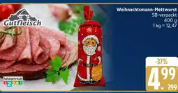 Marktkauf Gutfleisch weihnachtsmann-mettwurst Angebot