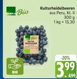 Marktkauf Edeka bio kulturheidelbeeren Angebot