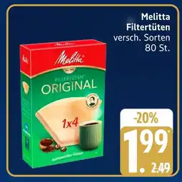 Marktkauf Melitta filtertüten original Angebot