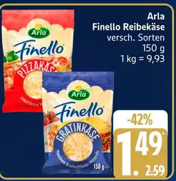 Marktkauf Arla finello pizzakäse Angebot