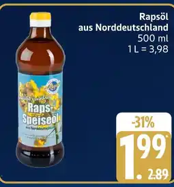 Marktkauf Rapsöl aus norddeutschland Angebot