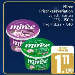Marktkauf Miree frischkäsevariation mit frischem knoblauch Angebot