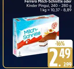 Marktkauf Ferrero milch-schnitte Angebot