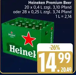Marktkauf Heineken premium beer Angebot