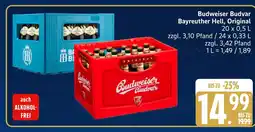 Marktkauf Budweiser budvar bayreuther hell Angebot
