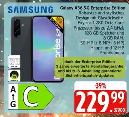 Marktkauf Samsung galaxy a36 5g enterprise edition Angebot