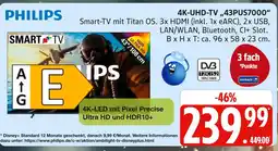 Marktkauf Philips 4k-uhd-tv 43pus7000 Angebot