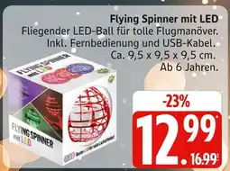 Marktkauf Flying spinner mit led Angebot
