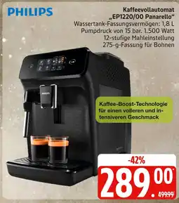 Marktkauf Philips kaffeevollautomat ep1220/00 panarello Angebot