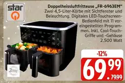 Marktkauf Star doppelheissluftfritteuse fr-6963em Angebot