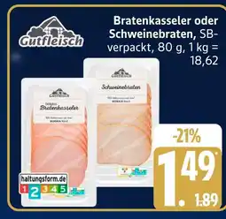 Marktkauf Gutfleisch bratenkasseler Angebot