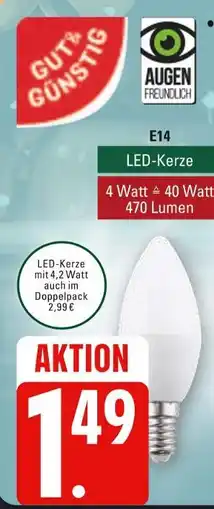 Marktkauf Gut & günstig led-kerze Angebot
